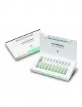 Rinkinys, Bruno Vassari, &bdquo;Pure Solutions&ldquo;, niacinamidas, valomasis, ampulės, serumas riebumui, veidui, moterims, 10 vnt., 3 ml