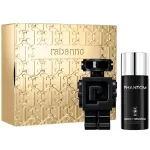 Rinkinys Paco Rabanne: Phantom, Eau De Parfum, Vyrams, 100 ml + Phantom, Pur&scaron;kiamas dezodorantas, Vyrams, 150 ml
