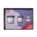 &bdquo;Payot&ldquo; rinkinys: &bdquo;Supreme Sublimating&ldquo;, senėjimą stabdantis, dieninis, kremas veidui, 50 ml + &bdquo;Supreme Jeunesse Le Regard&ldquo; drėkinamasis, paakių kremas, 15 ml + &bdquo;Gua Sha&ldquo; baltas, stangrinamasis, veido masažo akmuo