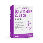 ICONFIT vitaminas D3 moterims 2500 TV (60 kapsulių)