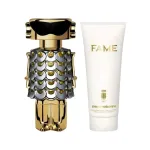 Rinkinys Paco Rabanne: Fame, Eau De Parfum, Moterims, 80 ml + Fame, Drėkinamasis Kūno Losjonas, 100 ml