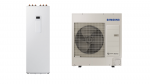 SAMSUNG oras-vanduo 9.0/8.7 kW SPLIT &scaron;ilumos siurblio KOMPLEKTAS (su 200 l tūriniu &scaron;ildytuvu)
