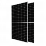 PHOTOVOLTAIC panelė PV JA saulės JAM72D40-590/MB BIFACIAL N-TYPE SILVER FRAME