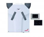 Plok&scaron;telinis ENTALPINIS rekuperatorius Zehnder ComfoAir 375 ERV su VALDYMO PULTU Multi Control ir WIFI valdymu