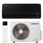 SAMSUNG SIENINIS BEVĖJIS Windfree&trade; Avant Black S2, 2.0/2.2 kW oro kondicionieriaus komplektas