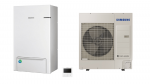 SAMSUNG oras-vanduo 9.0/8.7 kW SPLIT &scaron;ilumos siurblio KOMPLEKTAS (be tūrinio &scaron;ildytuvo)