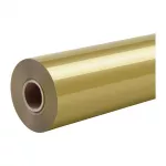 MOQ 5 HTVRONT Pure Heat Transfer Film, 30.5 cm x 1.8 m (gold)