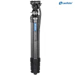 Leofoto LS-324CEX+BV-10 Ranger Series Carbon Fibre Video Tripod Kit + Fluid Head