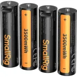 SmallRig 5768 Rechargeable Lithium Battery AA (2100mAh) with USB-C (4pcs)