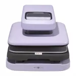 HTVRONT Auto 2 Digit Heat Transfer Press (Purple)