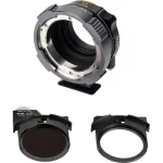 NISI Cine Lens Mount Adapter with Drop-in Filter PL-RF Filmmaker Kit