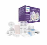 Philips Avent Elektrinis Pientraukis su Buteliukais ir Pieno Laikymo Indeliais SCD340/31 (Starter Rinkinys)