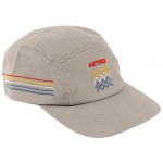NITRO kepurė Stripes 5 Panel Cap pilka
