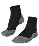 FALKE pėdkelnės TK5 Wander Cool Trumpos juodos/pilkos