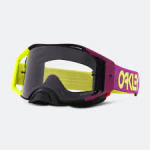 OAKLEY MX akiniai Airbrake Moto purple viper su prizm low light lę&scaron;iais