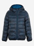 COLOR KIDS žieminė striukė Quilted Reversible AOP tamsiai mėlyna