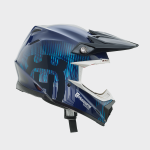 HUSQVARNA ķivere Moto 9 S Flex Railed blue