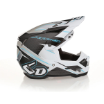 6D ATR-3 Reflex FIM Gloss white/black/blue ķivere