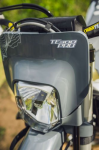 HUSQVARNA plastikinis gaubtas priekinėms Enduro 300/350 Pro '24 pilkas su lipduku