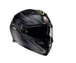 AGV K3 Syth matt black/yellow fluo helmet