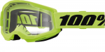 100% JR Strata 2 neon yellow w/clear brilles