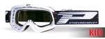 PROGRIP akiniai 3101CH Youth balti su skaidriais lę&scaron;iais