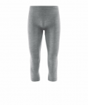 FALKE termobokserės 3/4 Wool Tech &scaron;viesiai pilkos spalvos