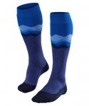 FALKE kojinės SK2 Crest mėlyna/mėlyna