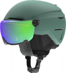 ATOMIC ķivere Savor Visor ST dark green w/green ST C2
