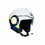 AGV &scaron;almas Orbyt Block baltas/mėlynas/geltonas