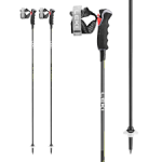 LEKI lazdos Carbon 12 3D juodos