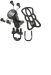 RAM MOUNT kompl Rail Ubolt Uni XGrip su saugos guma