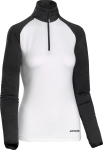 ATOMIC &scaron;varkas W Snowcloud Fleece Zip Neck juoda/balta