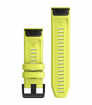 GARMIN siksna pulkstenim Quickfit 26mm Silikoninis stiprintuvas geltonas
