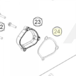 HUSQVARNA i&scaron;metimo vožtuvo tarpinė TC 125 '23