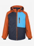 COLOR KIDS žieminė striukė Ski JKT mėlyna/oranžinė AF 10K