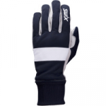 SWIX distancinio slidinėjimo pir&scaron;tinės Cross glove W juoda/balta