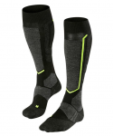 FALKE kojinės SB2 pilka/juoda