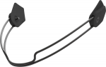 ATOMIC žoklio apsauga &scaron;almai Chin Guard Syst Toolless Redster FIS juoda