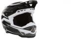 6D ATR-3 Rival FIM matt white/black ķivere