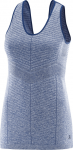 SALOMON be&scaron;vėdis sportinis topas Elevate Seamless Tank W, lelijos spalvos.
