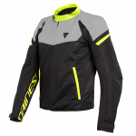 DAINESE moto striukė Bora Air Tex juoda/pilka/geltona