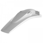 HUSQVARNA plastikinis galinis purvo apsauginis gaubtas TE/FE 125-501 '17-'19 baltas su lipduku
