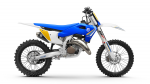 HUSQVARNA plastikinis bakas &scaron;oninis LH/RH Heritage '25 mėlynas su lipduku