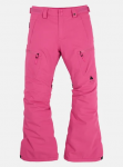 BURTON kelnės Girls Elite Cargo rožinės