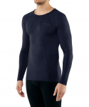 FALKE termo mar&scaron;kinėliai LS Wool Tech dark blue