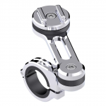 SP tvirtinimas ant vairo Moto Mount Pro chromuotas