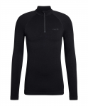 FALKE MW Zip Shirt Tight black termokrekls