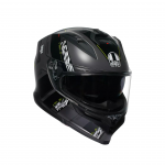 AGV K7 Kyber matt grey/yellow fluo ķivere