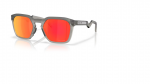 OAKLEY saulesbrilles HSTN SQ matt gery smoke w/prizm ruby